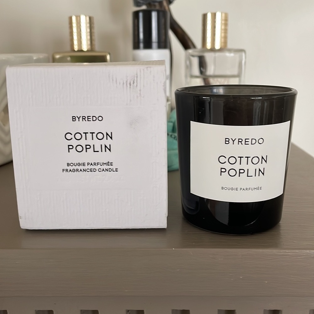 Byredo empty candle jar and box.